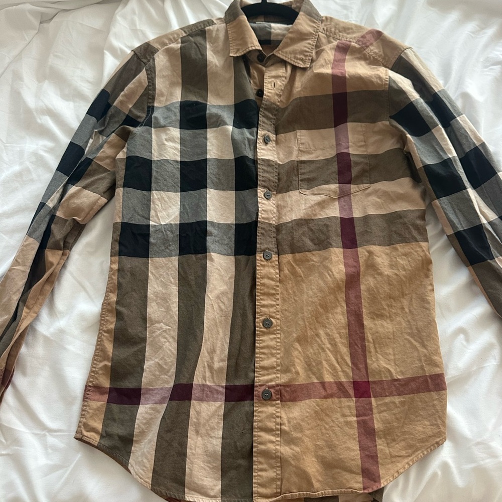 Men's Burberry button down